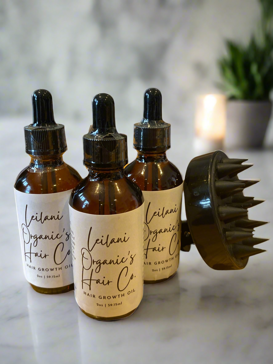 Organic Hair Growth Oil Bundle